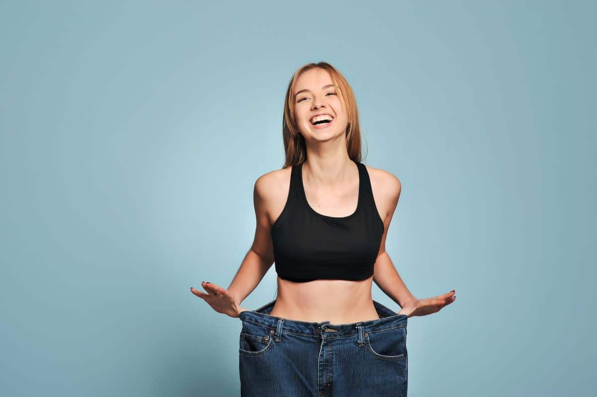 woman after taking Tirzepatide