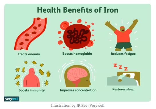 iron infusion benefits